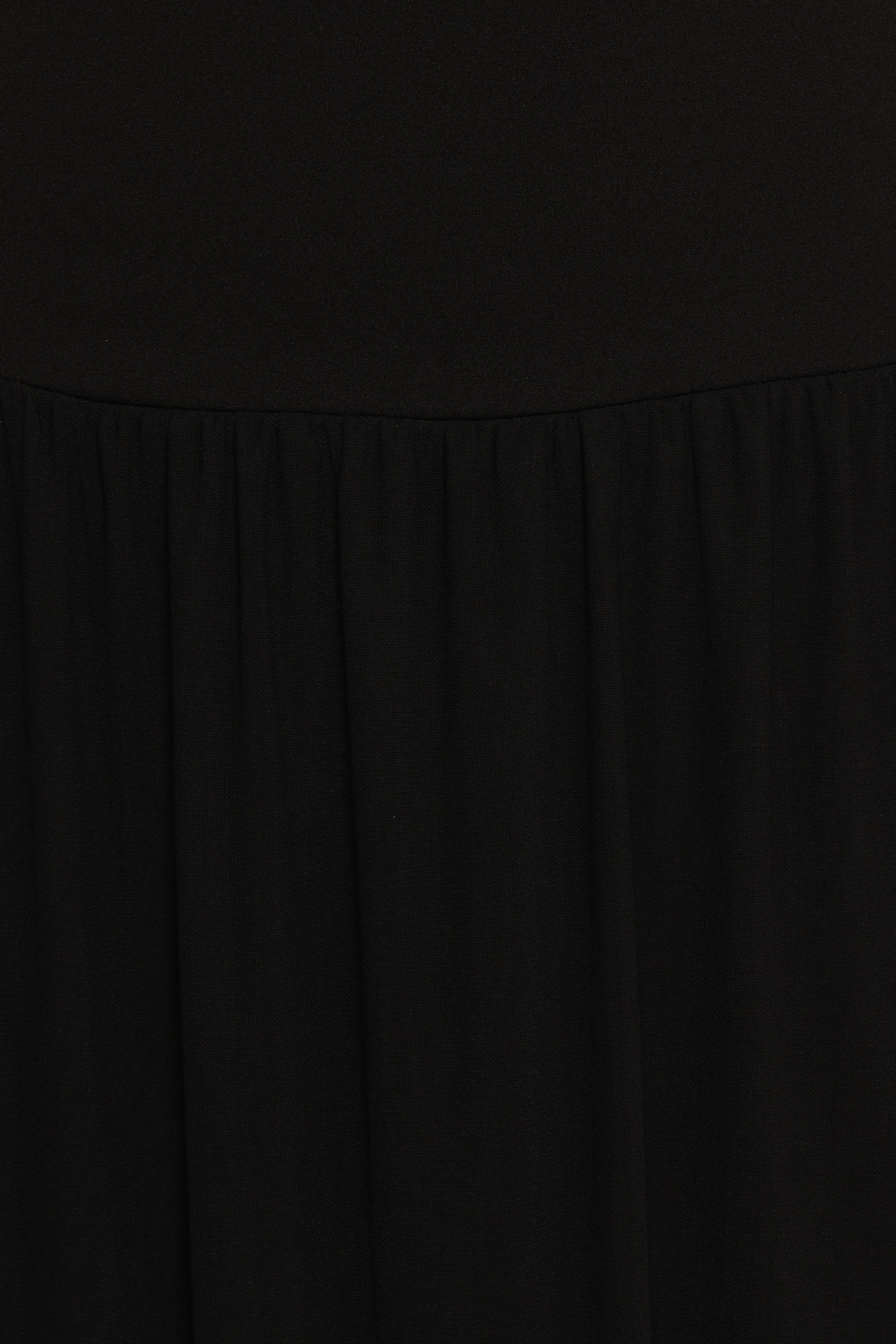 Caitie Midi Dress - Black